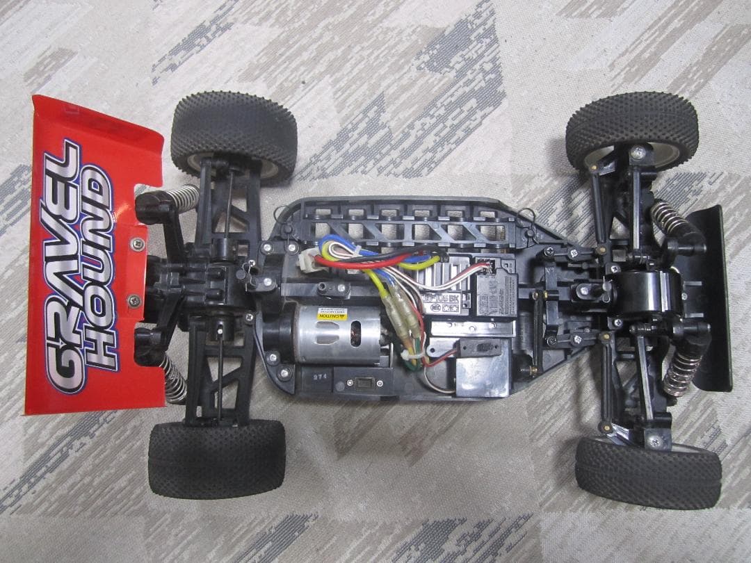 完全動作品 1/10 タミヤ 2.4Ghz グラベルハウンド 4WD 送料込み