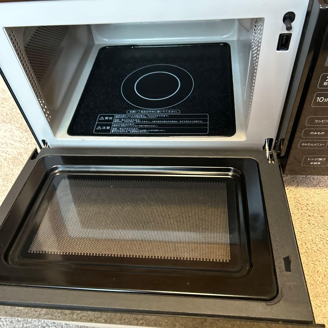 動作確認済み】 Haier 電子レンジ JM-FH18G 2020年製　ブラック