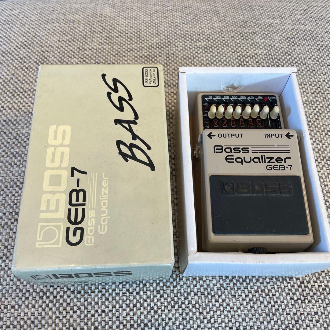 BOSS Bass Equalizer GEB-7 【元箱付き】
