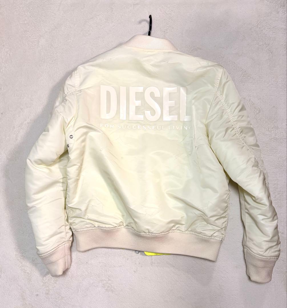 【未使用品】DIESEL MA-1 フライトジャケット ホワイト