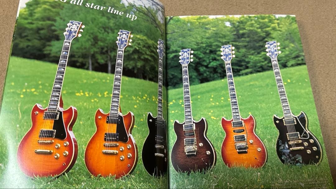 ヤマハSGグラフィティ　高中正義　サンタナ YAMAHA SG 全史ヤングギター