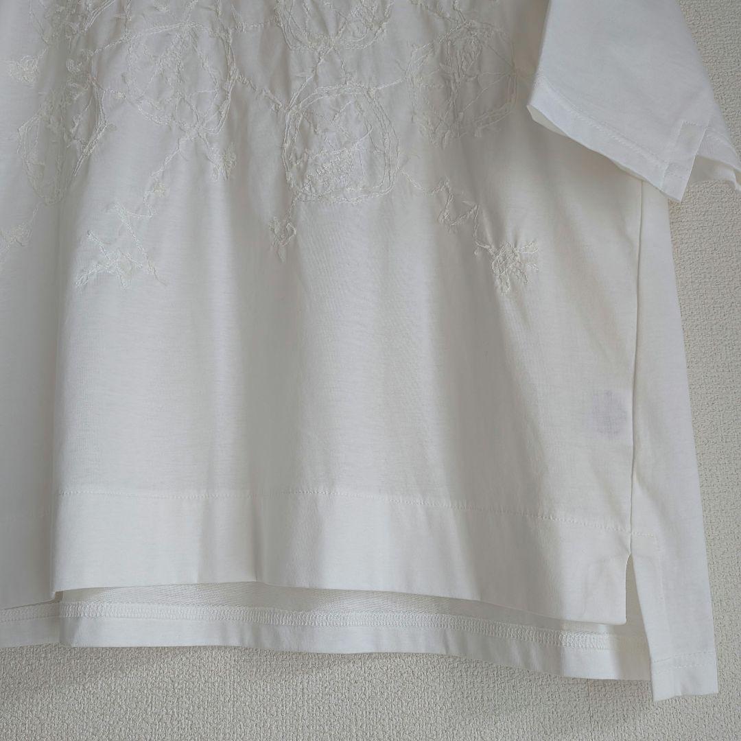 【未使用品】CRESCENT　クレッシェント　カットソー　プルオーバー　刺繍入り
