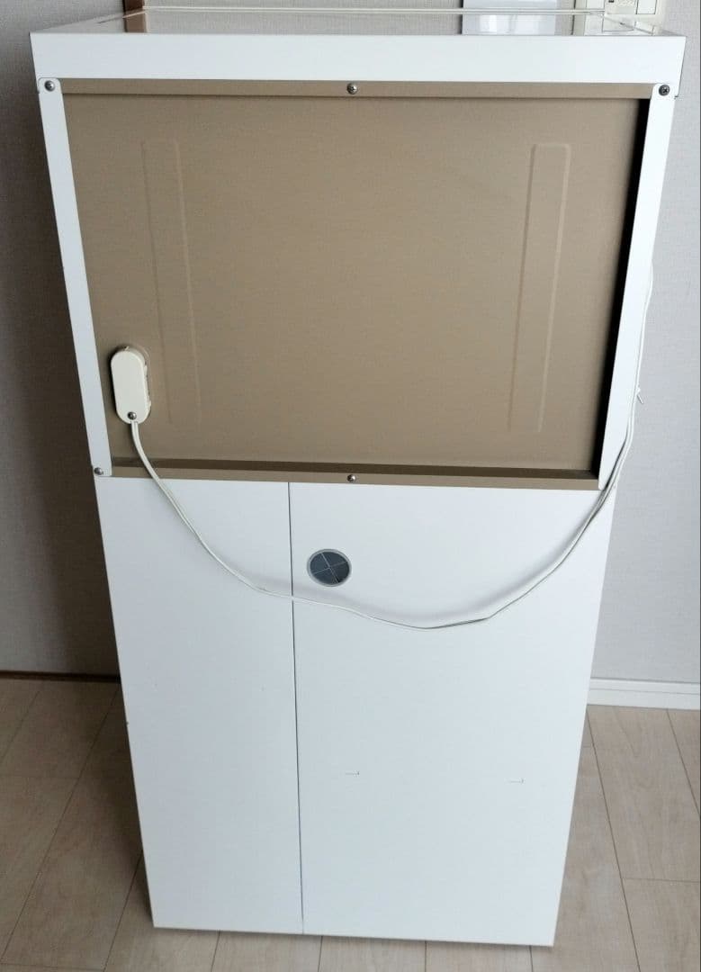 エムケー精工 キッチン収納庫 米びつ付 SK-106 白