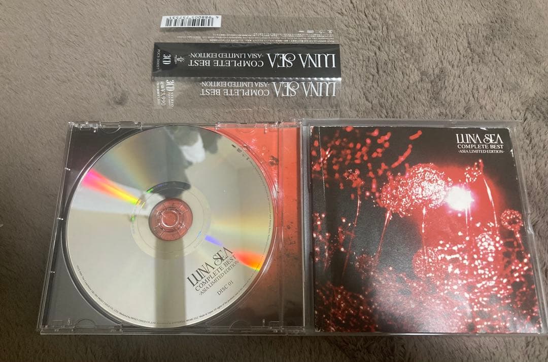 LUNA SEA COMPLETE BEST ASIA 限定版 アルバム