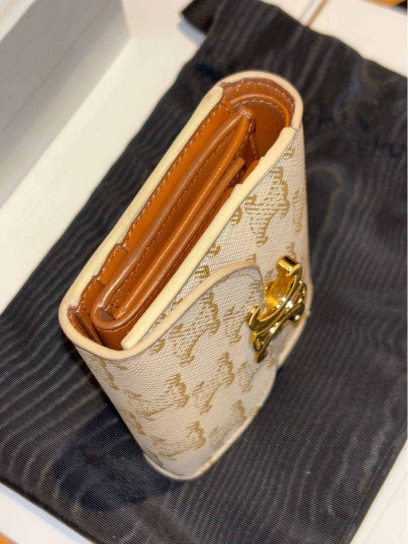 CELINE セリーヌ トリオンフキャンバス コンパクトウォレット 財布