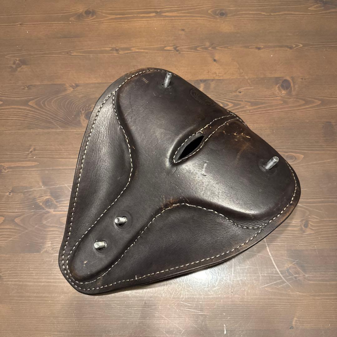 P*様 ソロシート H&F Mesinger Mfg.co ハーレー パンヘッド