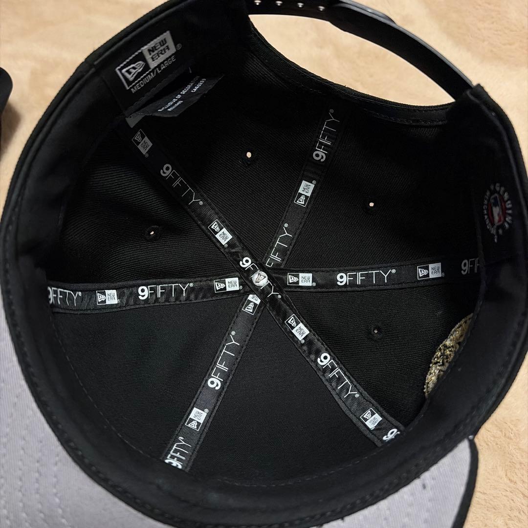 ニューエラ 9FIFTY ヤンキース ジュエリー メタルロゴ サイドパッチ美品