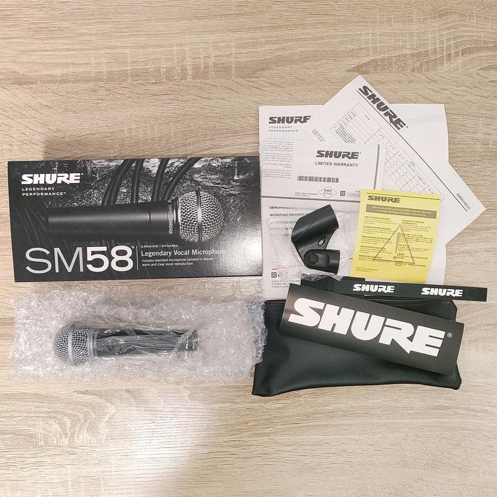SHURE SM58_LCE ダイナミックマイク