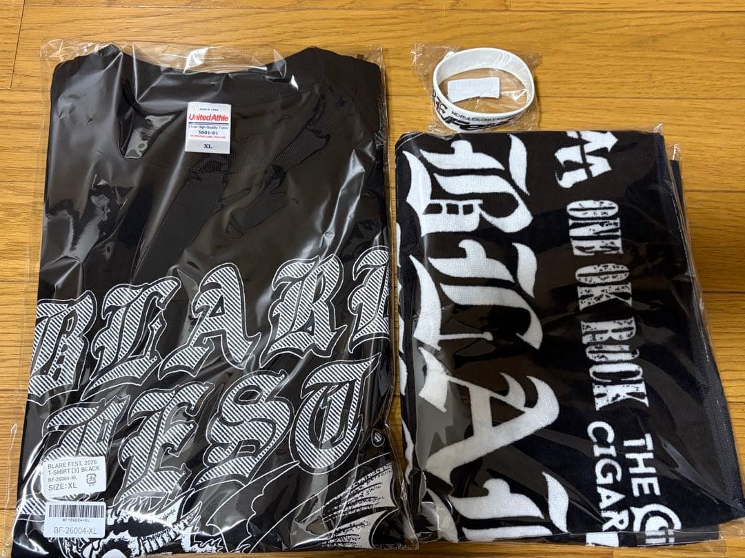 BLARE FEST. 2026 Tシャツ・タオル・ラバーバンド