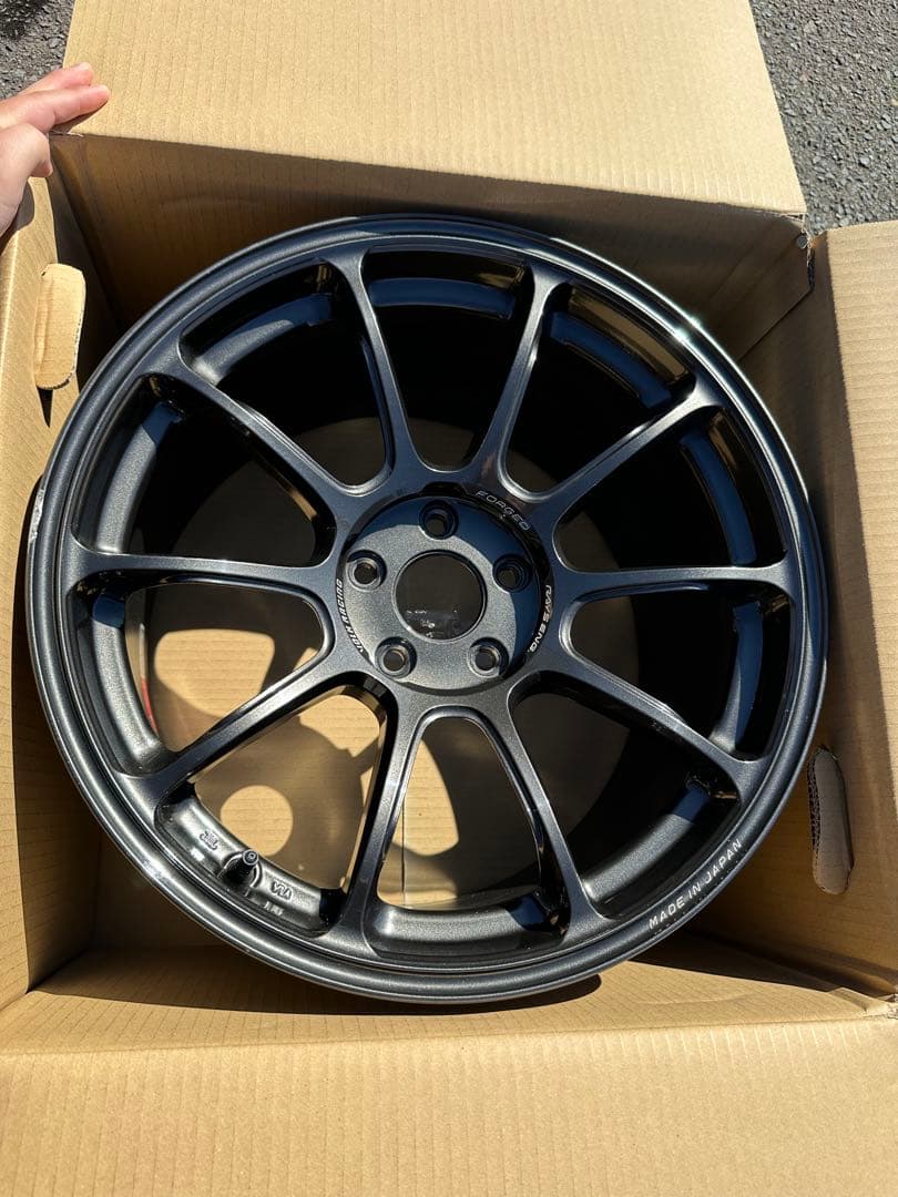 RAYS ZE40 18 10J+40 PCD112 ホイール