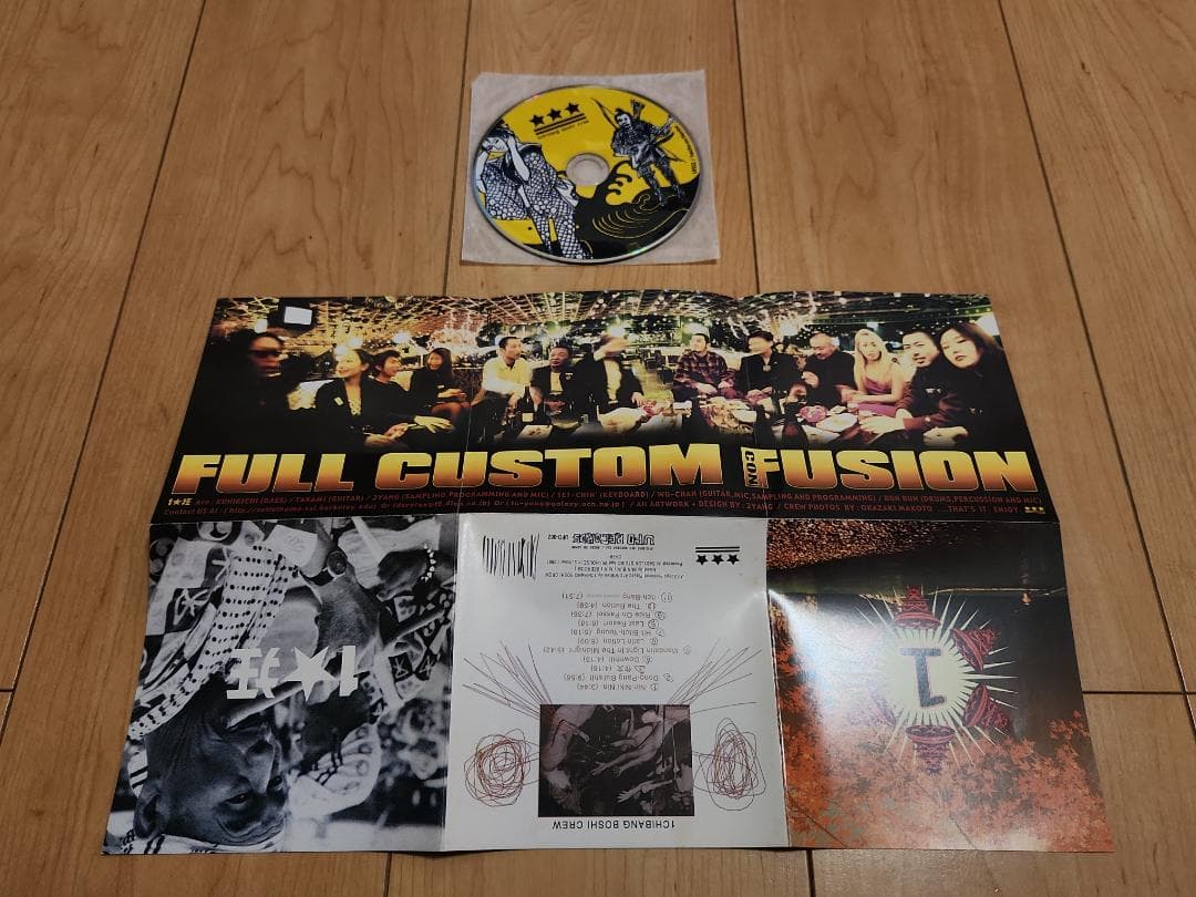 中古CD紙ジャケット　1★狂 – 1★狂　1CHIBANG BOSHI CREW