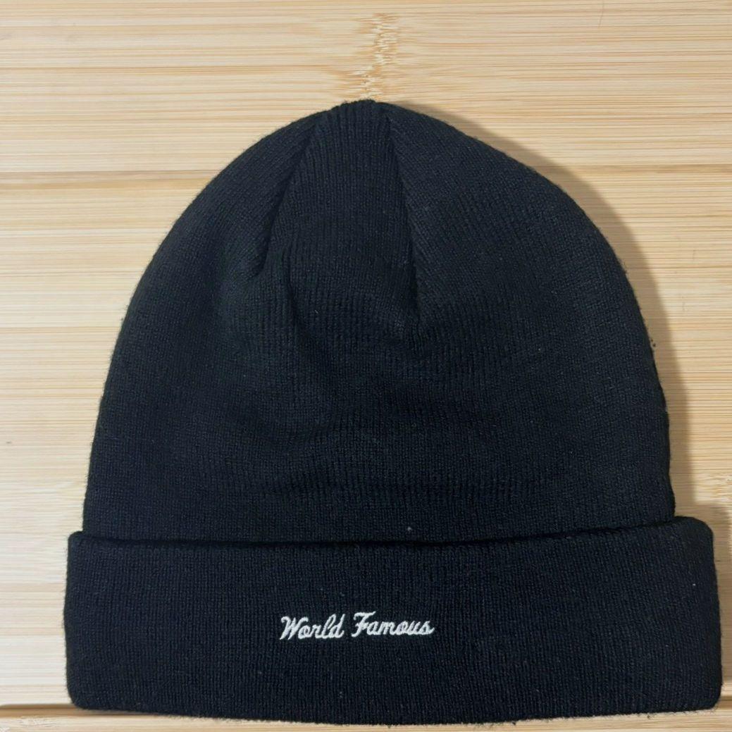 Supreme ブラック ニット帽 New Era　2024FW