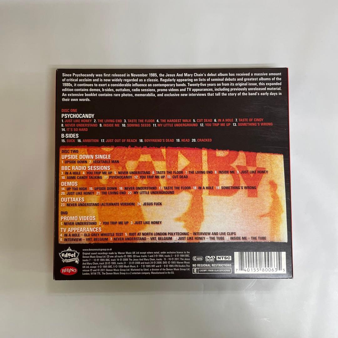 新品同様　ジーザス＆メリー・チェイン　デラックス・エディション　CD　DVD