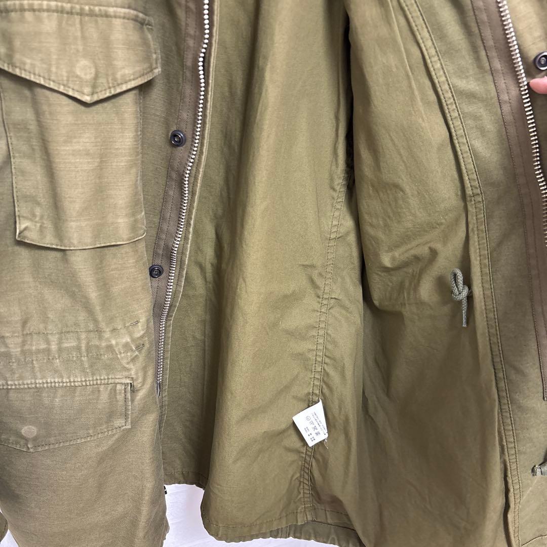美品❣️HYKE ハイク M-51 オーバーサイズ フィールドジャケット