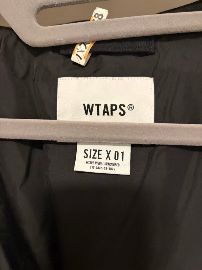 WTAPS 25SS CHIEF JACKET Sサイズ BLACK