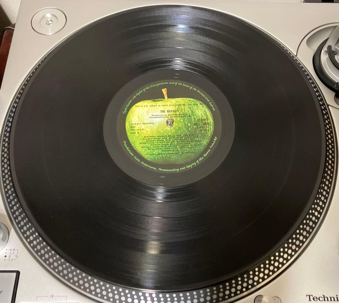 超初期　UKオリジナル盤　ビートルズ　ホワイトアルバム　stereo レコード