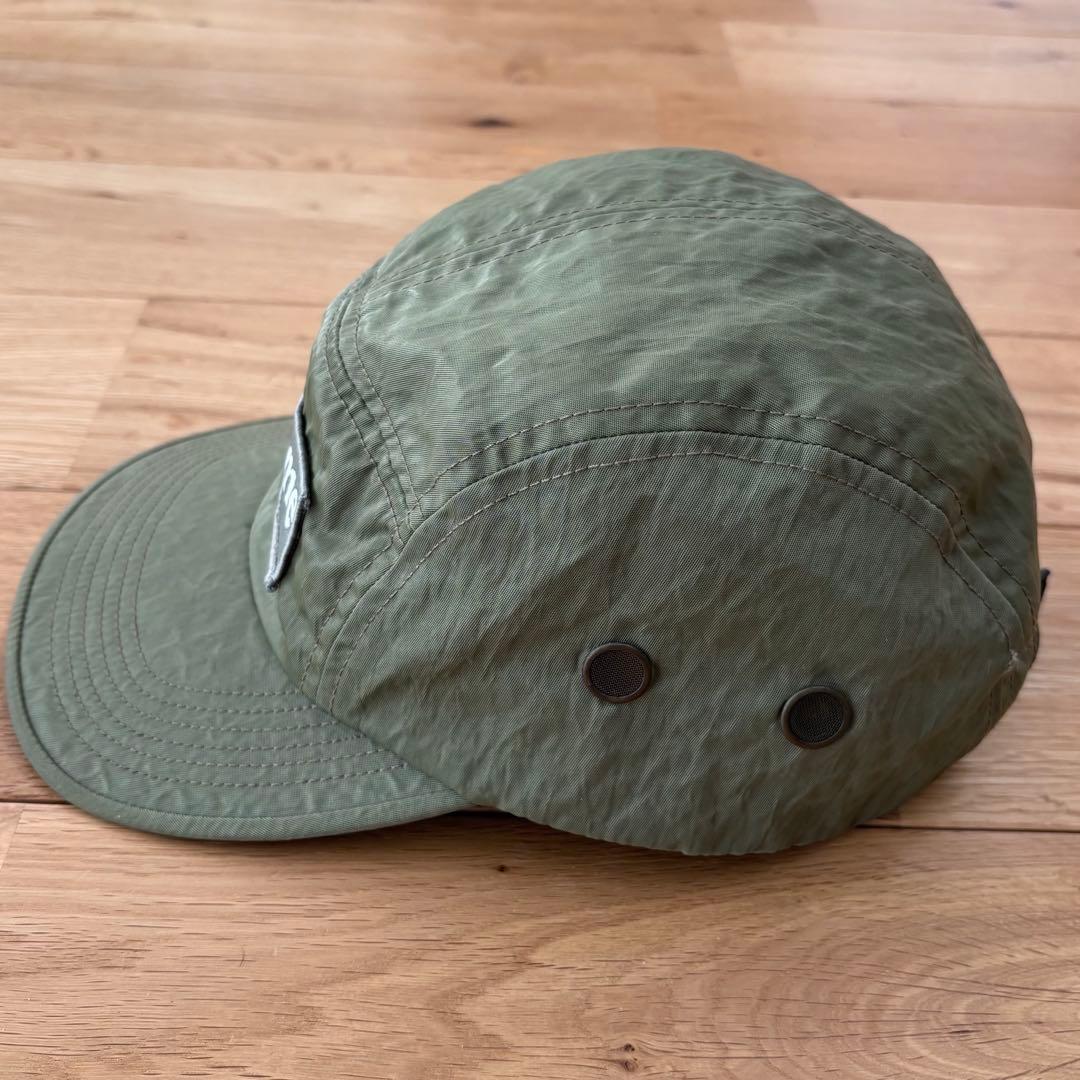 【希少】Supreme Washed Nylon Camp Cap オリーブ