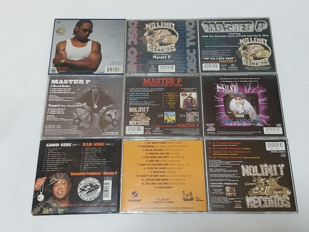 洋楽 MASTER P No Limit Records G-Funk G-Rap