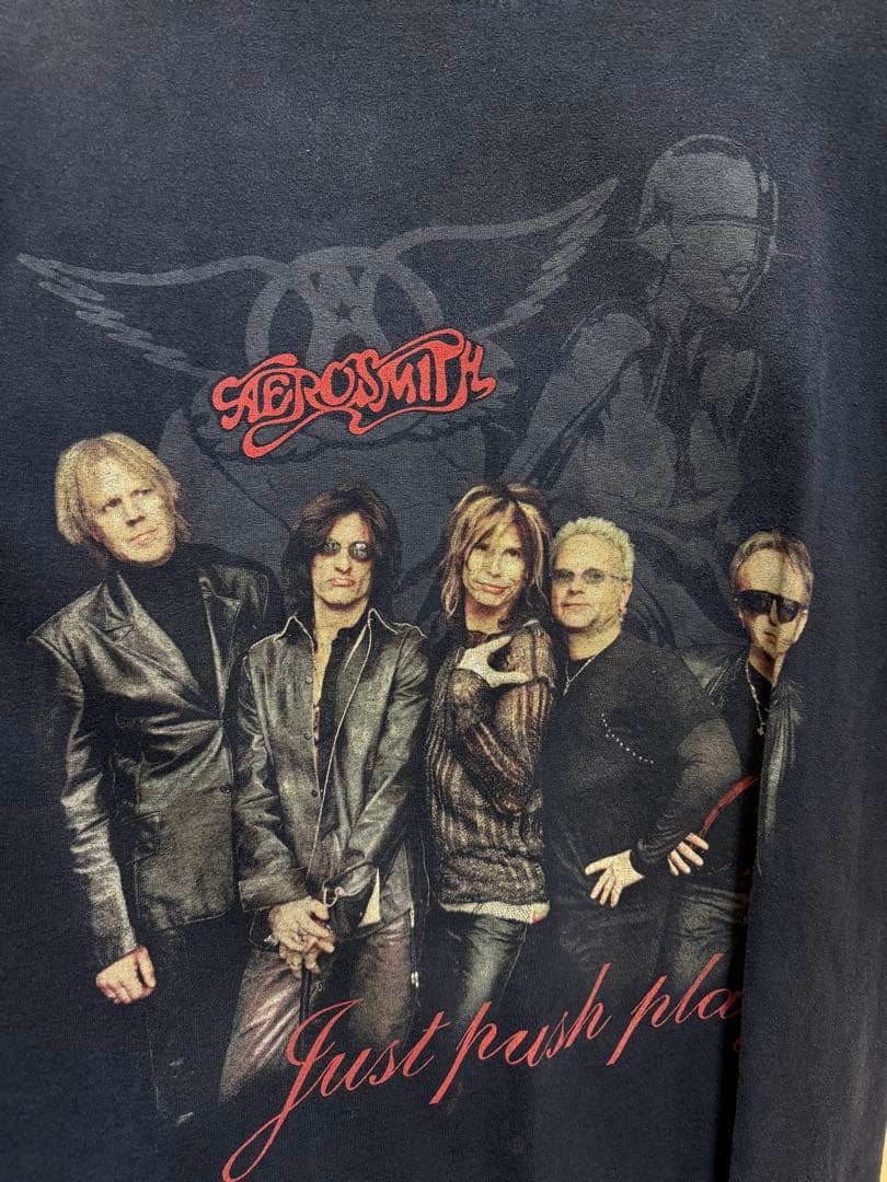 AEROSMITH Just push play Tシャツ　SORAYAMA