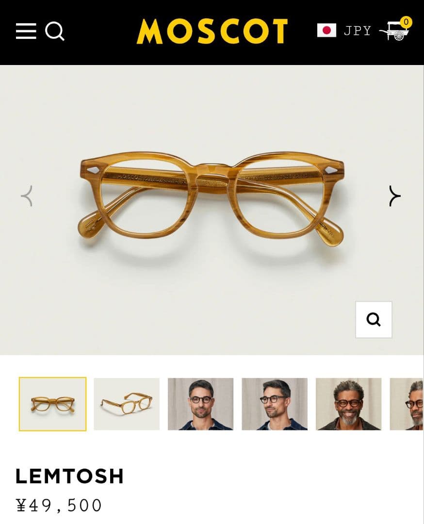 MOSCOT LEMTOSH 52 サングラス メガネ モスコット レムトッシュ