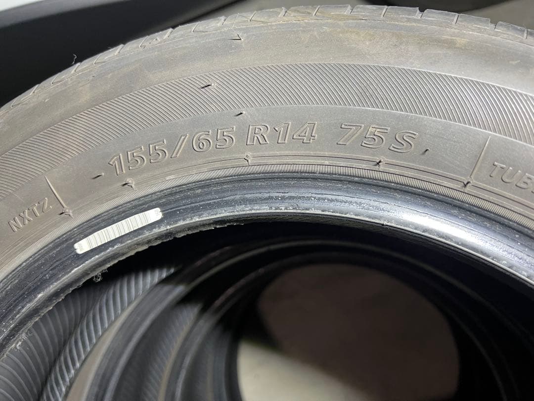 2019年製 155/65R14 BS ブリヂストン ネクストリー 4本