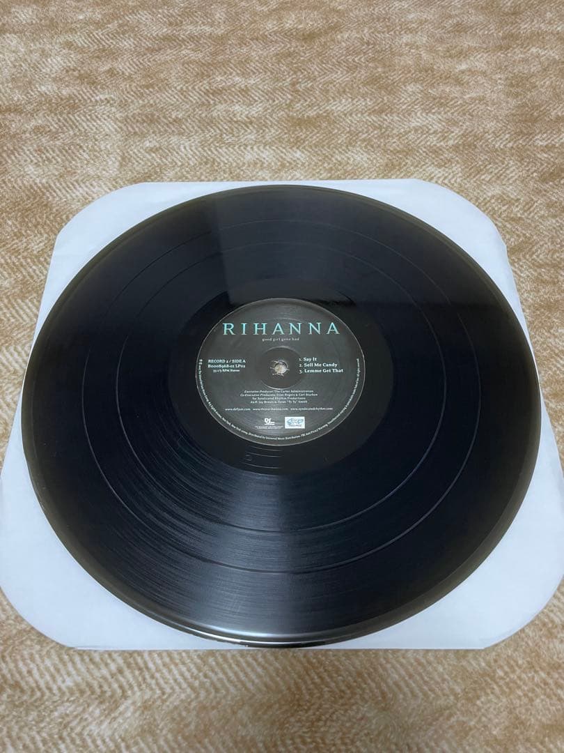 rihanna good girl gone bad レコード LP 12インチ