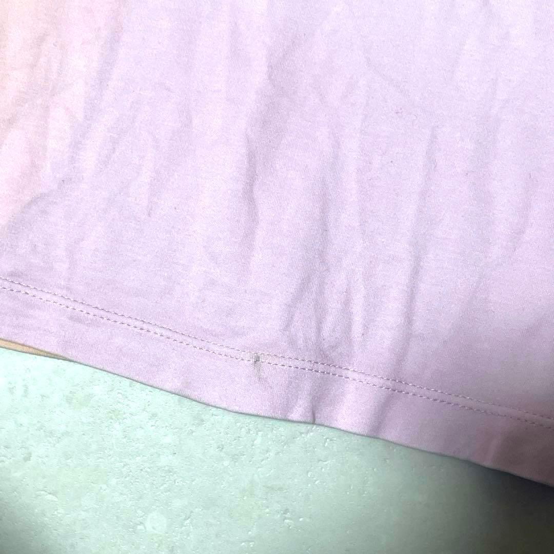 ルイヴィトン 22SS ロゴ 袖フリル グラデーション 半袖 Tシャツ