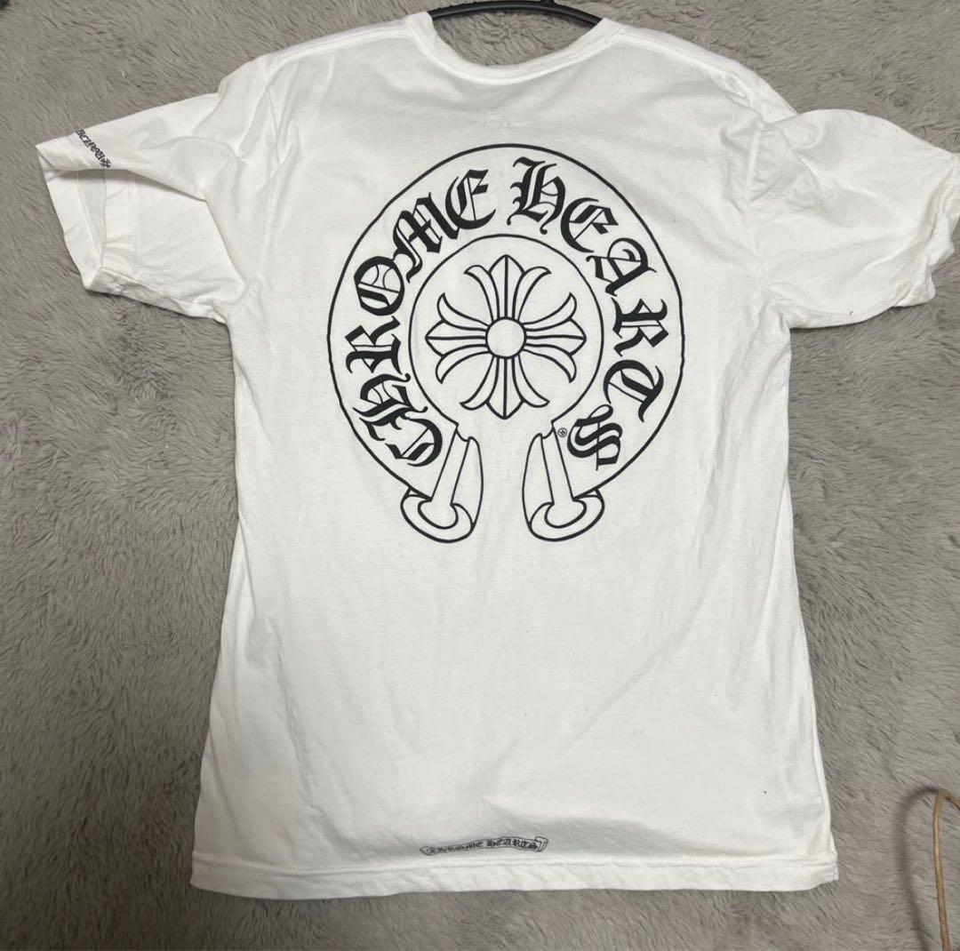 確実正規品CHROME HEARTS ホワイト Tシャツ M