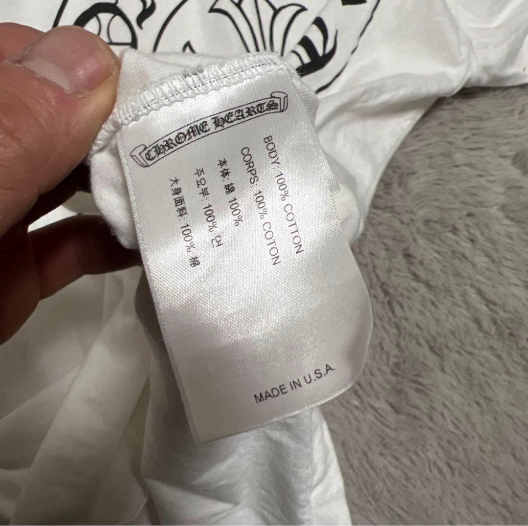 確実正規品CHROME HEARTS ホワイト Tシャツ M