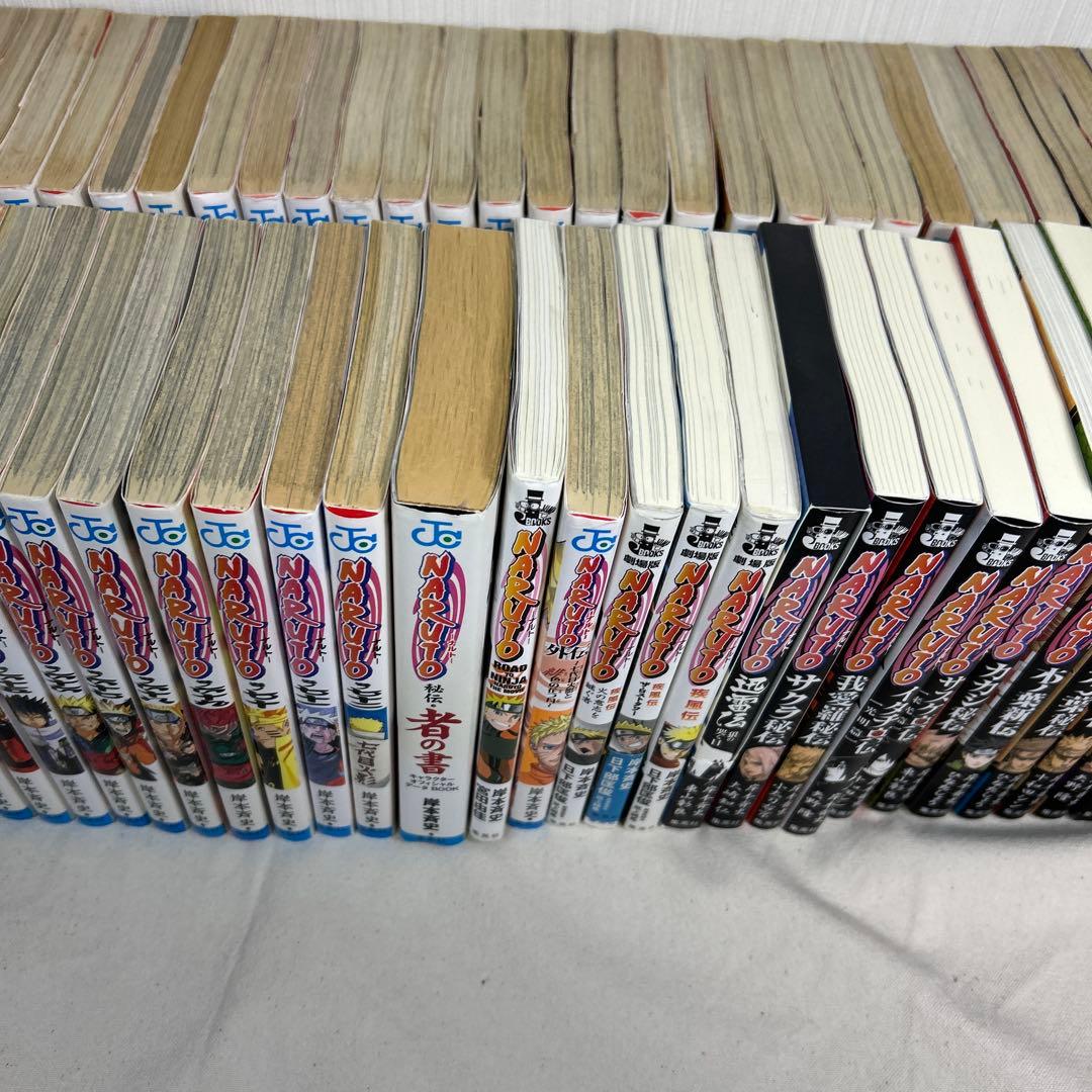 ナルト NARUTO 全72巻 関連本17冊 合計89冊 コミック