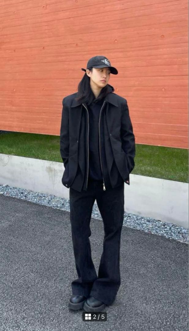 か*ご様 SUNYVONNE 23FW 変形ジャケット