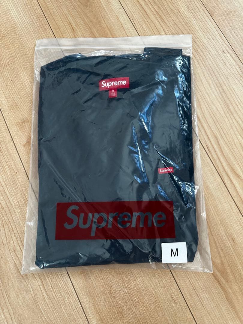 こ*い様 Supreme ネイビー Tシャツ M ボックスロゴ　シュプリーム　新