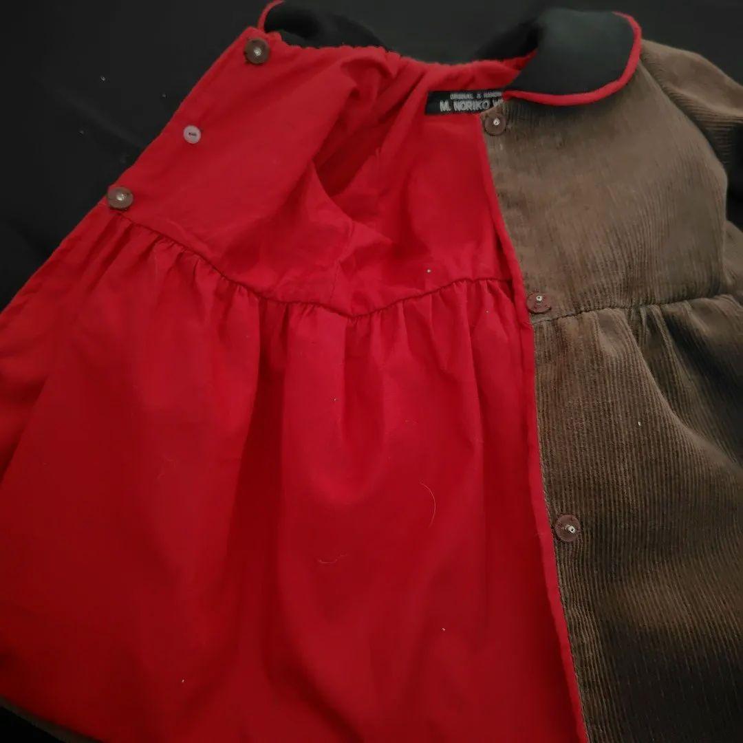 最終価格ちょっと大きめのアンティークドール用コートとベレー帽