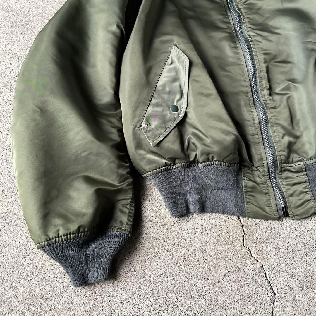 90s USA製 アルファ MA1 flight bomber jacket