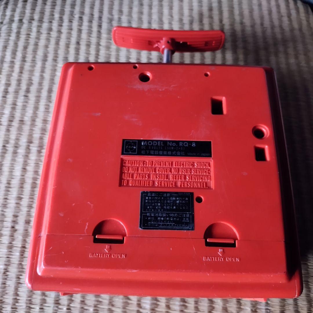 サボさん　ナショナル☆RQ-8 8TrackPlayerジャンク