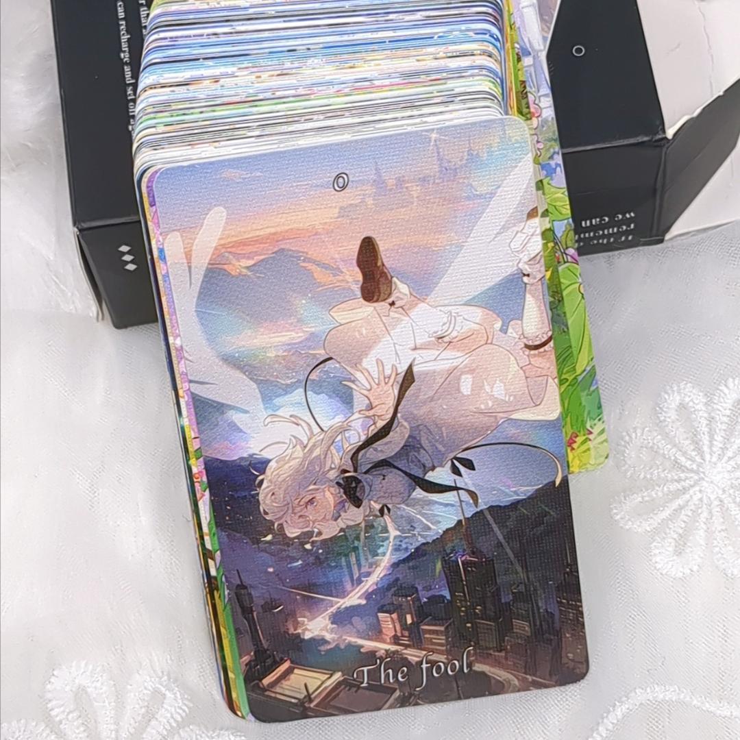 【正規品タロットカード】セール特価品✨超キュートなアニメアート調デッキ✨ミニ版