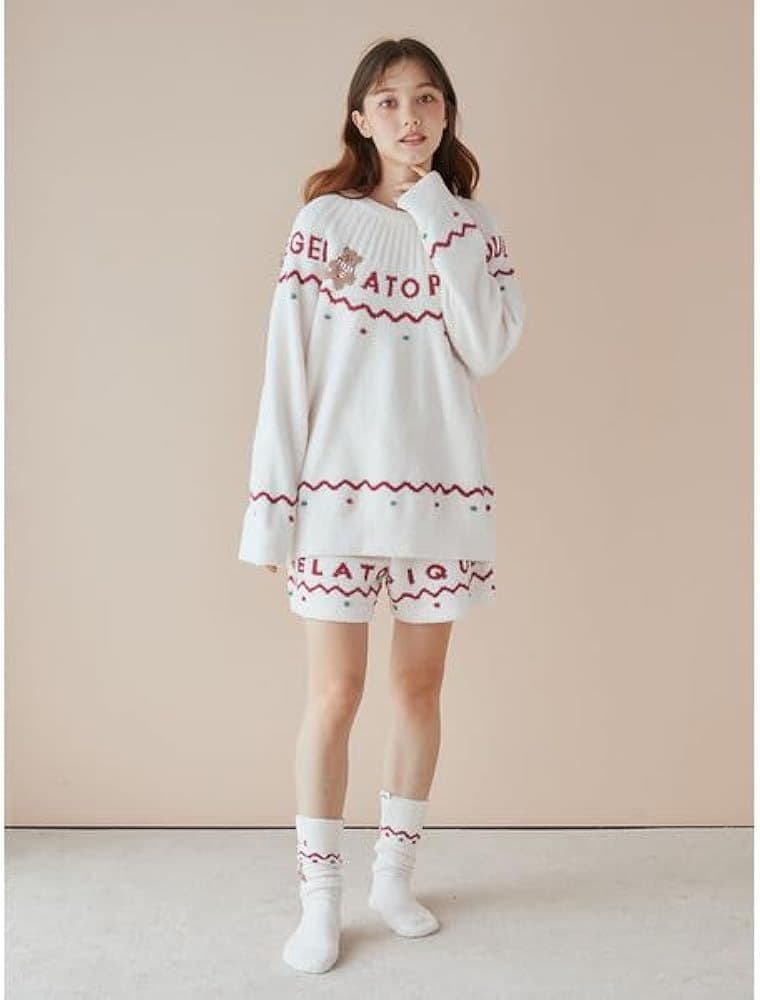 新品未使用【HOLIDAY】ノルディックプルオーバー&ショートパンツセット