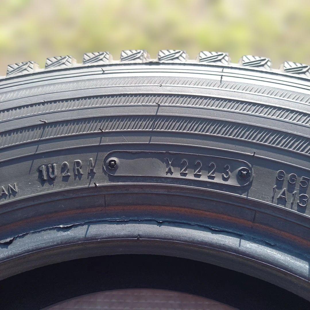 グッドイヤー　アイスナビ　カーゴ　145R12 バリ溝　タイヤ　4本