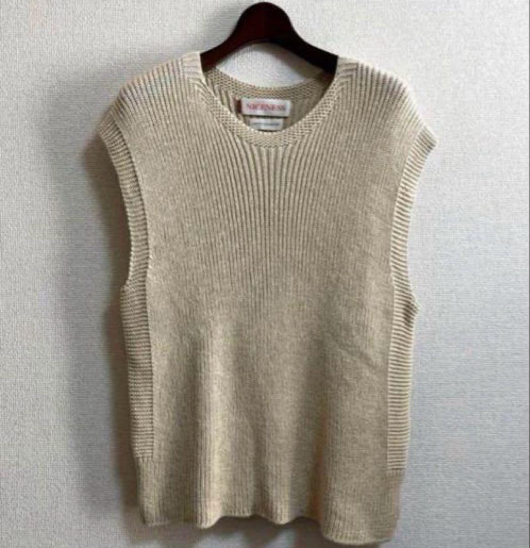NICENESS LENNY LIMITED EDITION ニットベスト