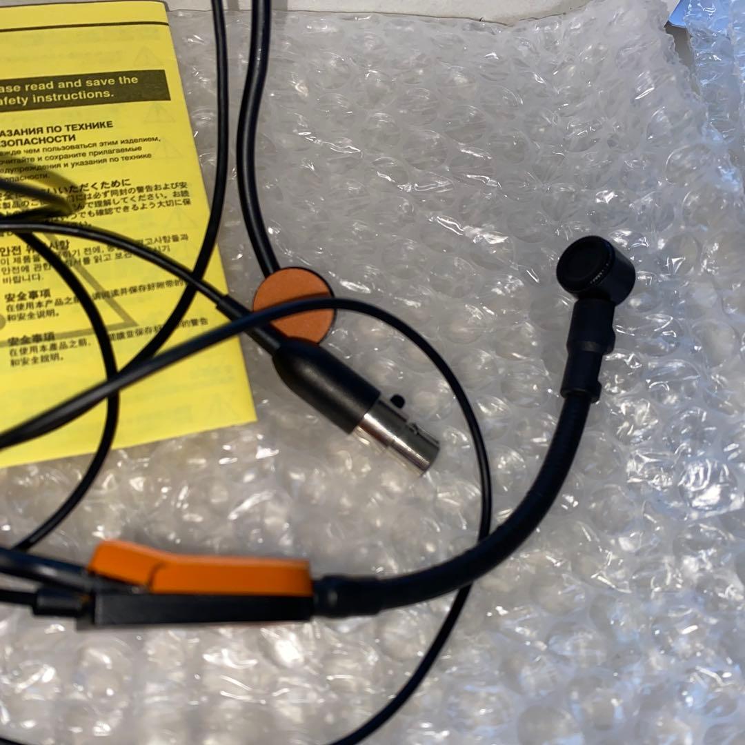 s*a様 【訳あり】SHURE コンデンサー　ヘッド　マイク フィットネス 疎水
