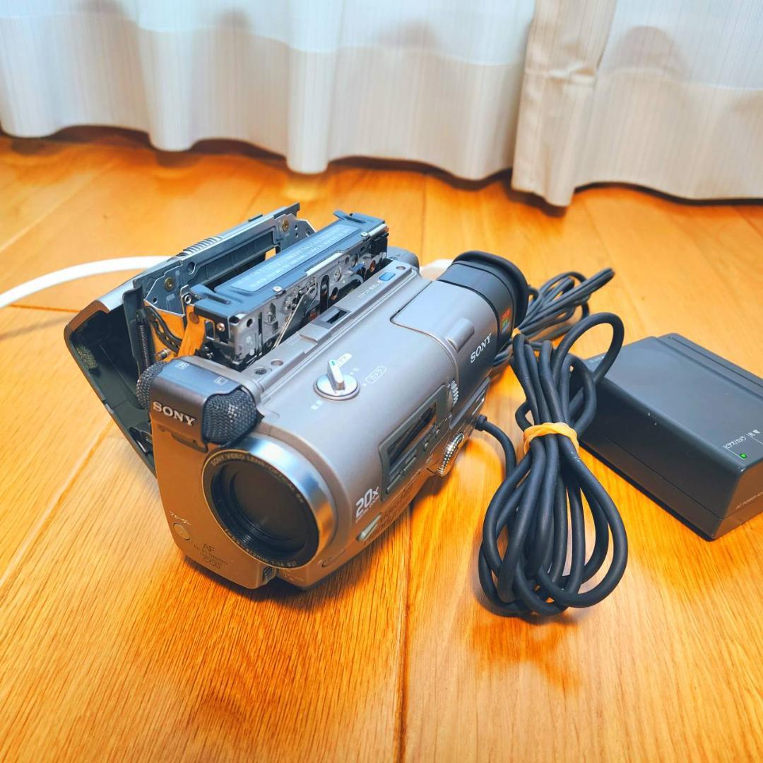 【動作確認済】 SONY Hi8 高画質 ビデオカメラ AC アダプタ セット