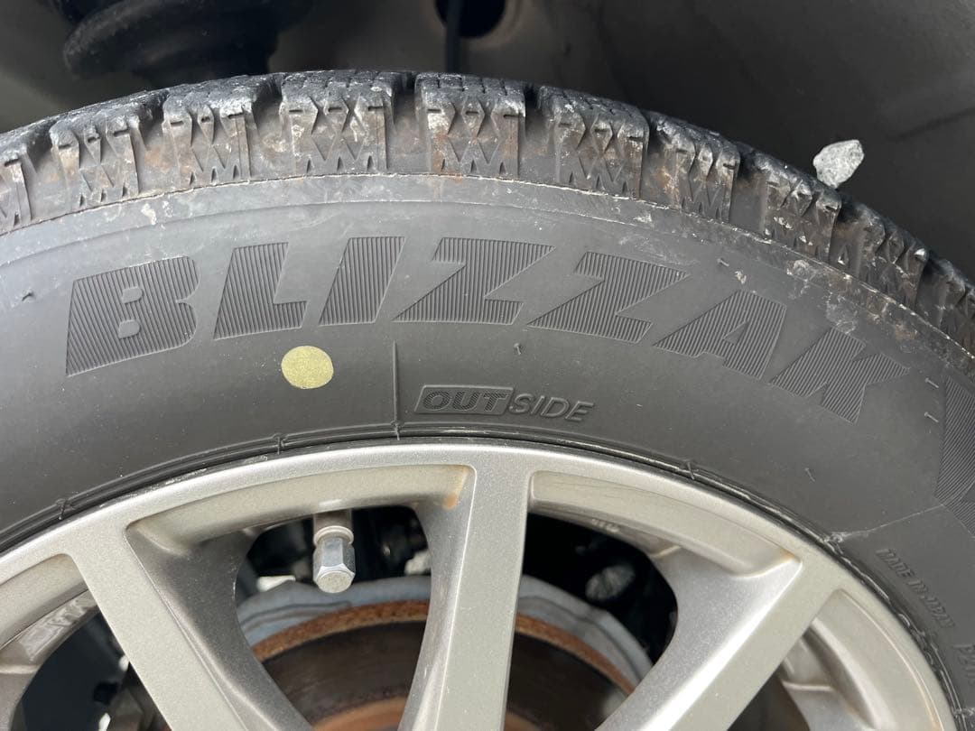 VATRRA ホイールSETスタッドレスVRX2155/65R14インチ美品