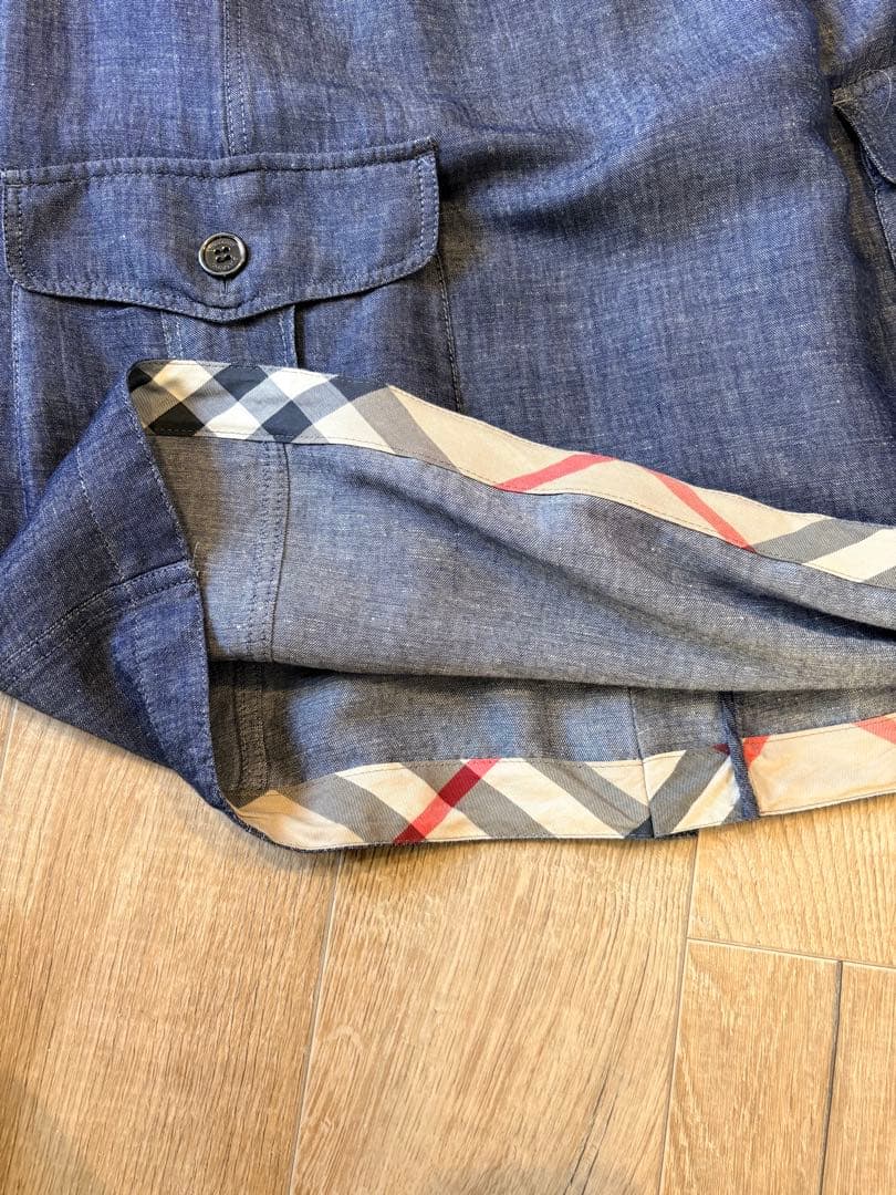 BURBERRY ポケット付きワンピース 44