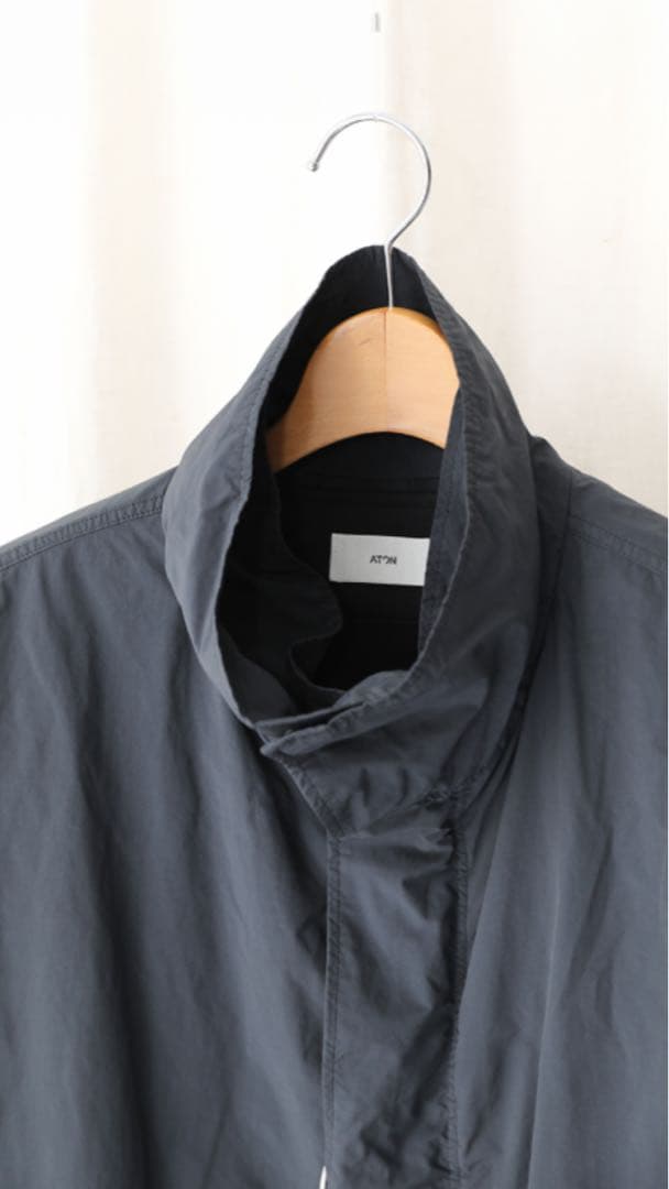 ATON AIR VENTILE SHORT MODS COAT サイズ4