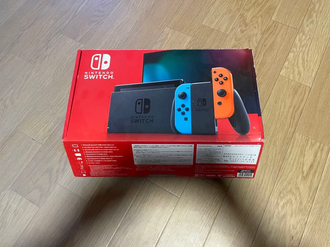 switch 本体　ジャンク　保証書付き