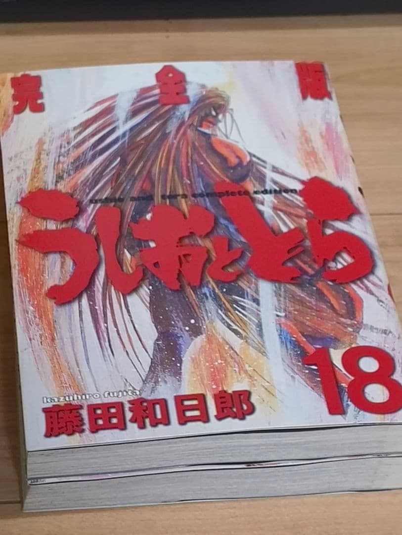 うしおととら　完全版　18.19巻　２冊セット　藤田和日郎　漫画　初版