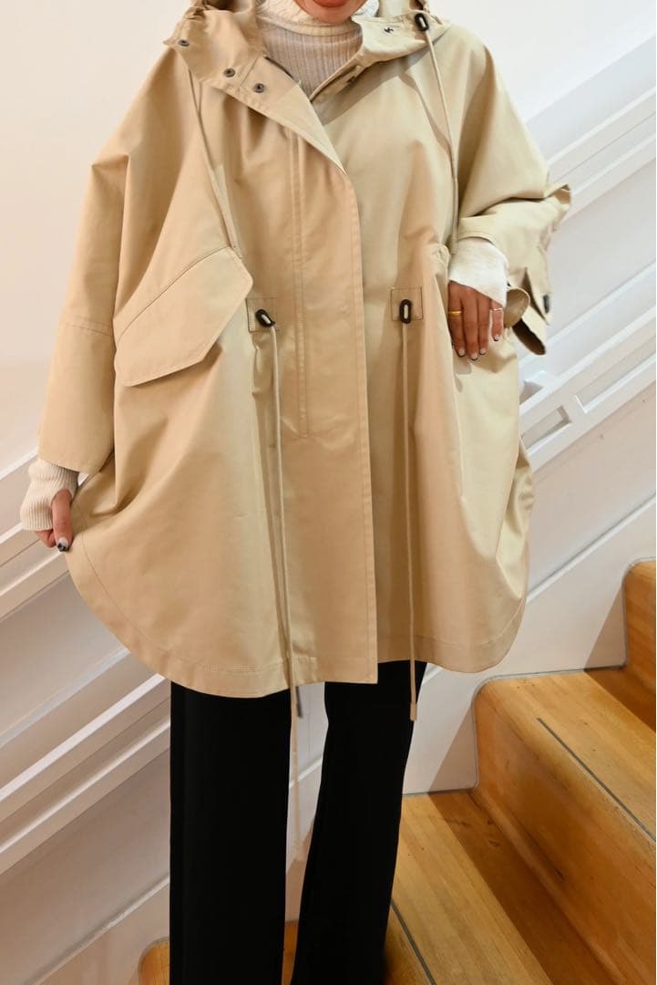 Weekend Max Mara 25SS 定価15万 スプリングコート ケープ