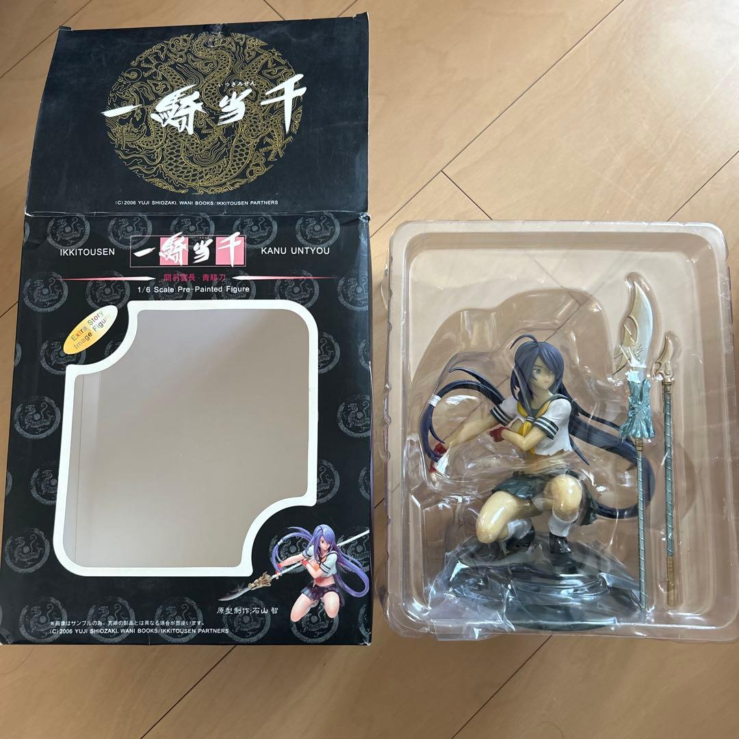 【即購入ok!!】一騎当千 関羽雲長 青龍刀 宮沢模型限定1/6 フィギュア