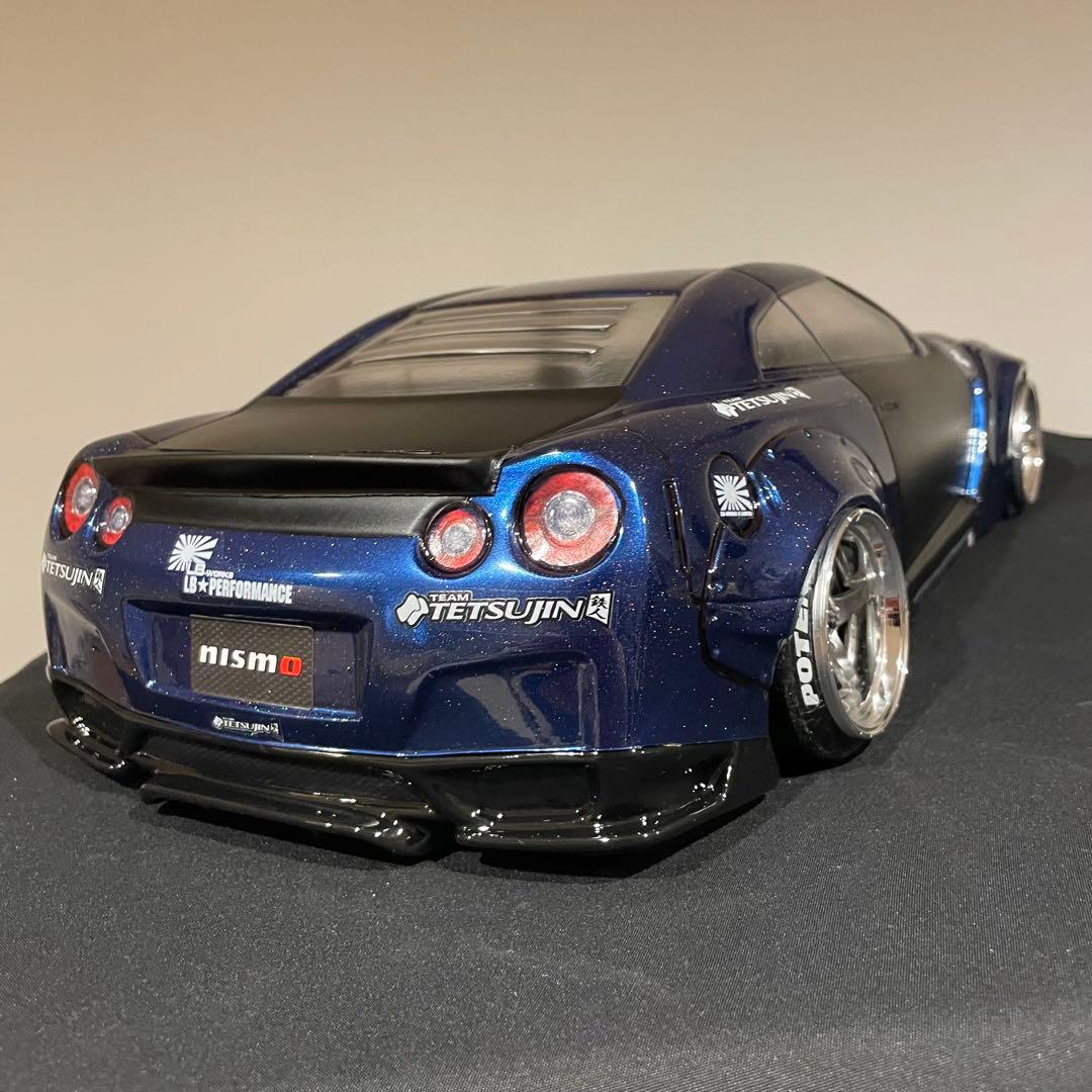 テツジンスカイライン　GT-R 35 1/10ラジコン　ボディ　yd-2 LB