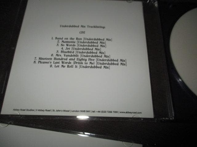 洋楽 paul mccartney band on the run RARE SET